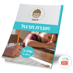 חוברת תרגול שלב ב כיתה ב